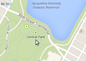 Google Maps Central Park